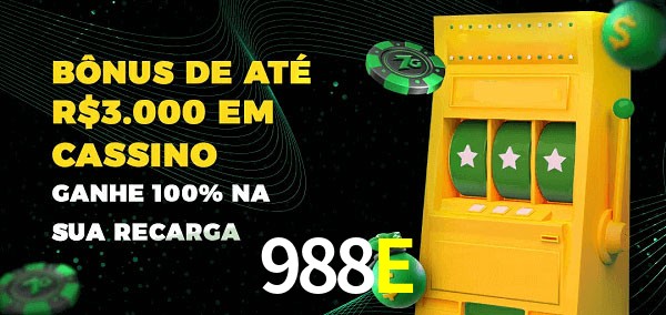 988E melhor bônus de depósito